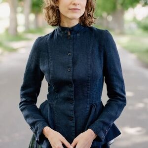 Son De Flor Peplum Jacket